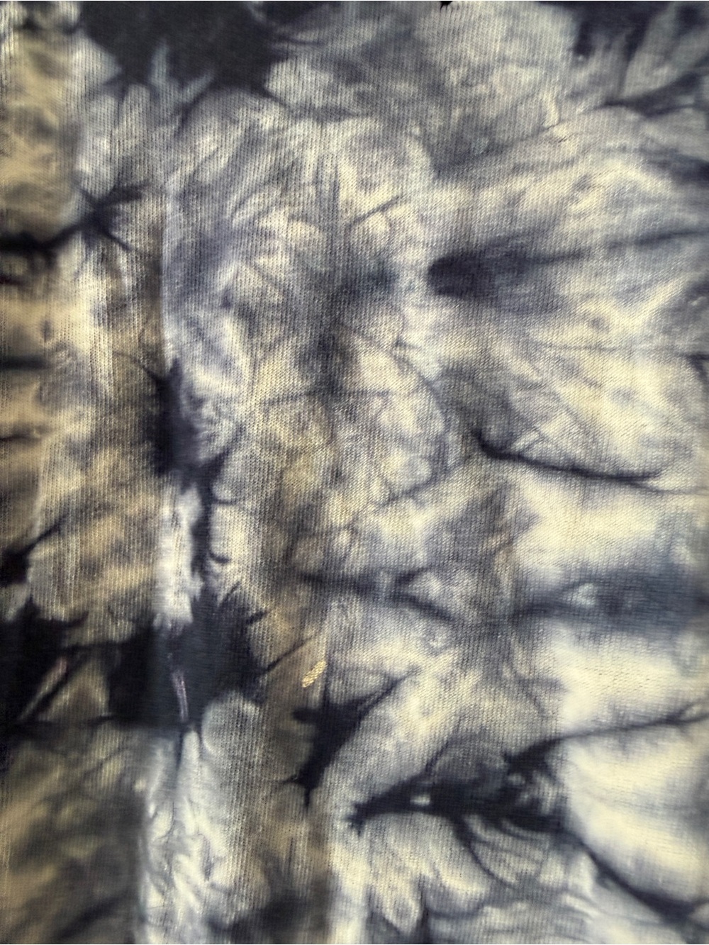 Anvil Black and White Tie-Dye Graphic Short Sleeve Tee - Picture 9 of 9